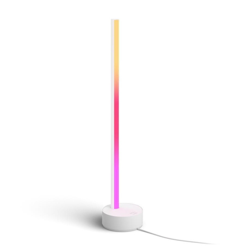 Philips - LED RGB Димируема настолна лампа Hue SIGNE LED/12W/230V 2000-6500K бяла