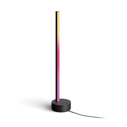 Philips - LED RGB Димируема настолна лампа Hue SIGNE LED/12W/230V 2000-6500K черна