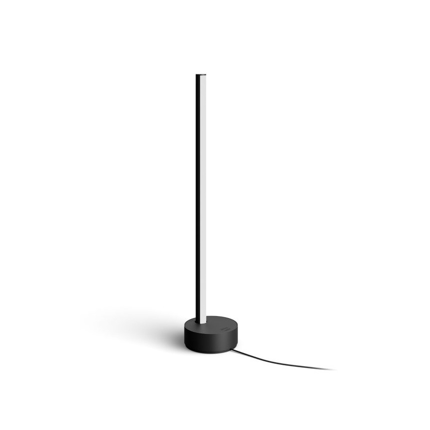 Philips - LED RGB Димируема настолна лампа Hue SIGNE LED/12W/230V 2000-6500K черна