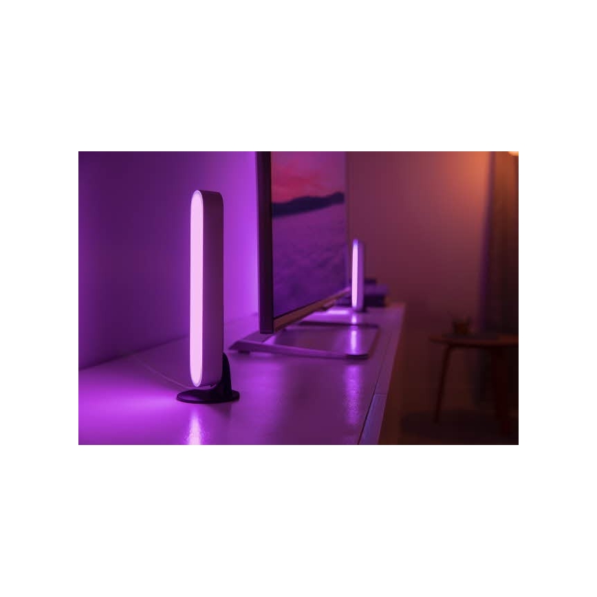 Philips - LED RGB Димируема настолна лампа Hue PLAY SINGLE PACK White And Color Ambiance LED/6W/230V бяла