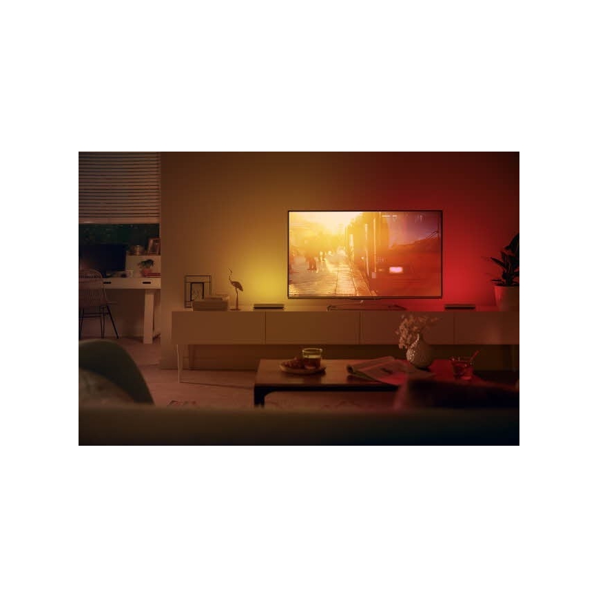 Philips - LED RGB Димируема настолна лампа Hue PLAY SINGLE PACK White And Color Ambiance LED/6W/230V бяла