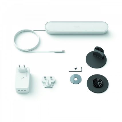 Philips - LED RGB Димируема настолна лампа Hue PLAY SINGLE PACK White And Color Ambiance LED/6W/230V бяла
