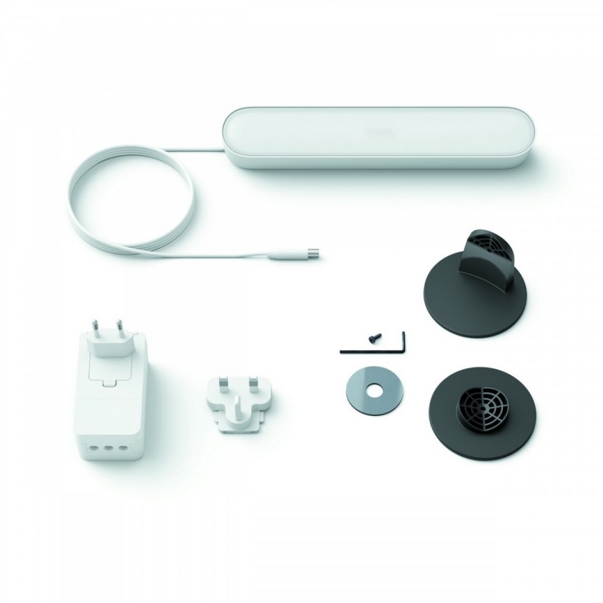 Philips - LED RGB Димируема настолна лампа Hue PLAY SINGLE PACK White And Color Ambiance LED/6W/230V бяла