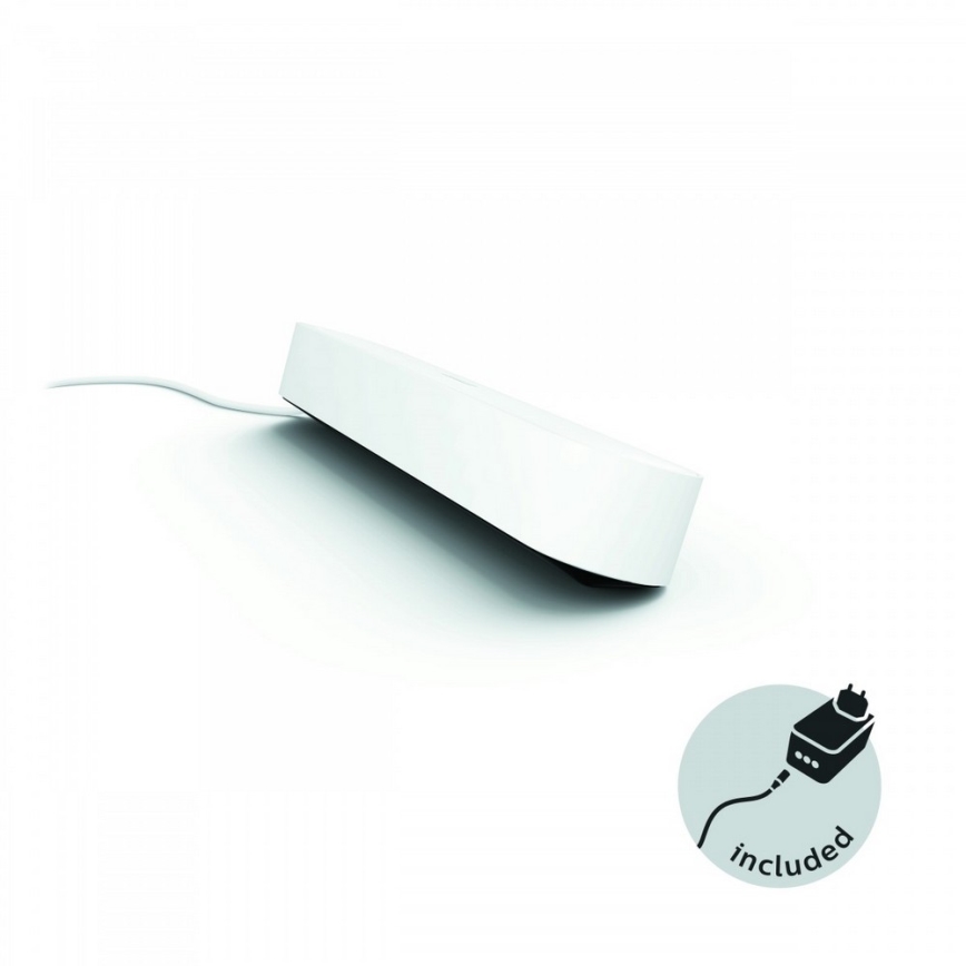 Philips - LED RGB Димируема настолна лампа Hue PLAY SINGLE PACK White And Color Ambiance LED/6W/230V бяла