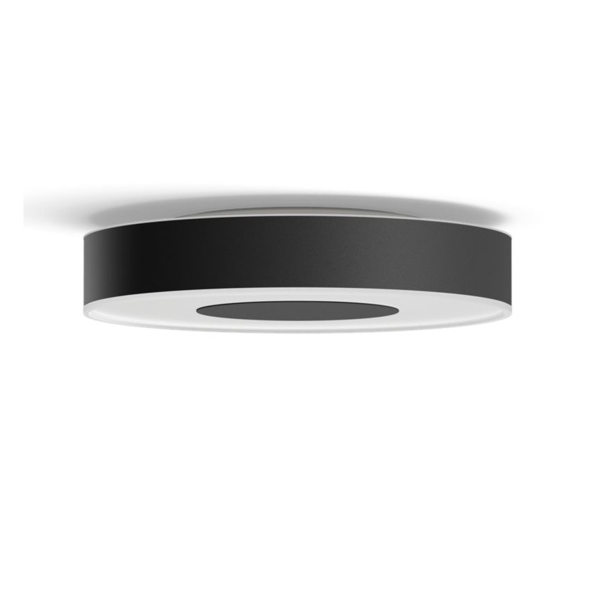 Philips - LED RGB регулируемо таванно осветително тяло Hue INFUSE LED/33,5W/230V 2000-6500K диаметър 381 мм черно