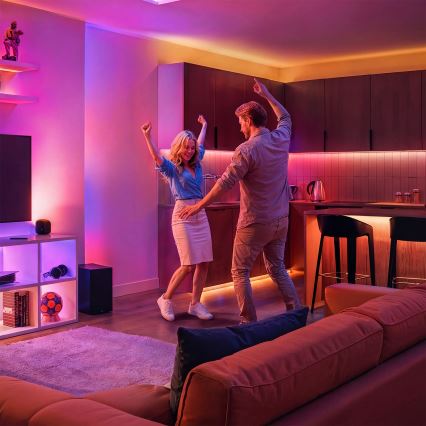 Philips - LED RGB+TW Умна димируема настолна лампа LED/9W/230V 2200-6500K Wi-Fi