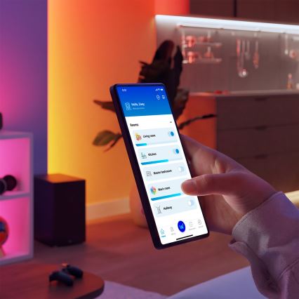 Philips - LED RGB+TW Умна димируема настолна лампа LED/9W/230V 2200-6500K Wi-Fi