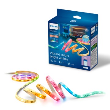 Philips - LED RGBIC димируема лента SMART STRIP 10m LED/43W/230V 2700-6500K Wi-Fi