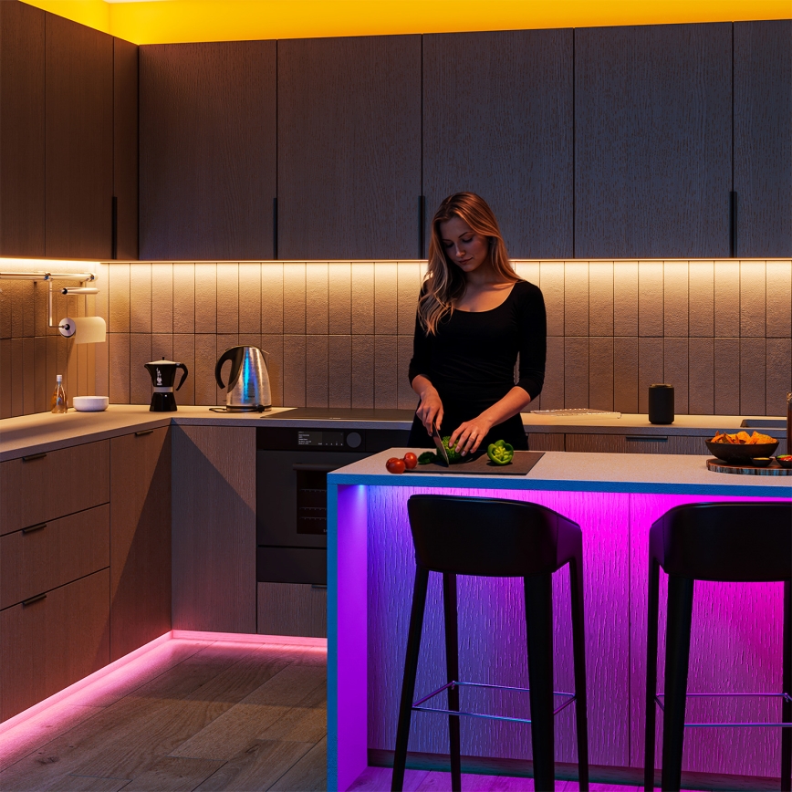 Philips - LED RGBIC димируема лента SMART STRIP 10m LED/43W/230V 2700-6500K Wi-Fi