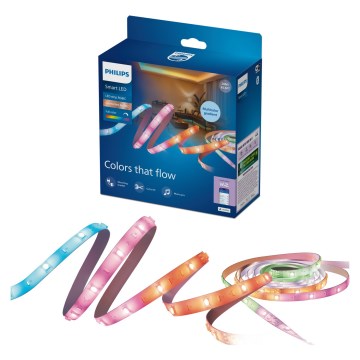 Philips - LED RGBIC димируема лента SMART STRIP 20m LED/36W/230V 2700-6500K Wi-Fi
