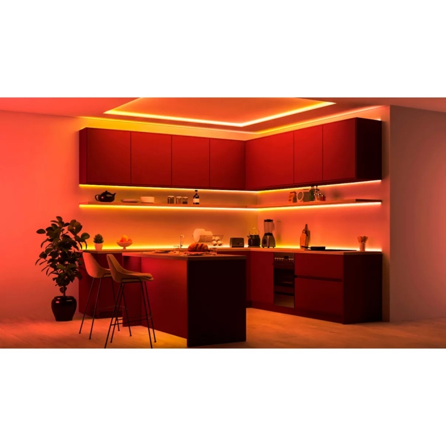 Philips - LED RGBIC димируема лента SMART STRIP 2x5m LED/21W/230V 2700-6500K Wi-Fi