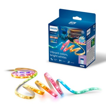 Philips - LED RGBIC димируема лента SMART STRIP 3m LED/13W/230V 2700-6500K Wi-Fi