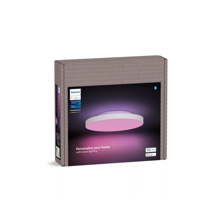 Philips - LED RGBW Димируем плафон Hue DATURA LED/48W/230V 2000-6500K