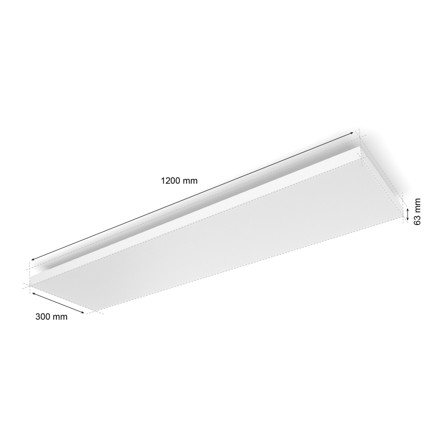 Philips - LED RGBW Димируем плафон Hue DATURA LED/67W/230V 2000-6500K