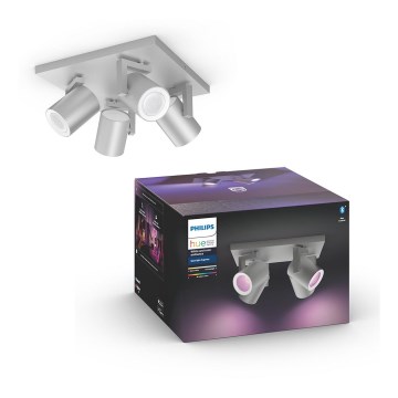Philips - LED RGBW Димируем спот Hue ARGENA 4xGU10/5,7W/230V