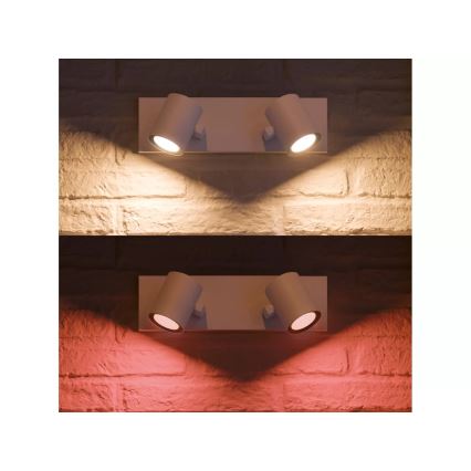 Philips - LED RGBW Димируем спот Hue ARGENTA 2xGU10/4,2W/230V 2000-6500K