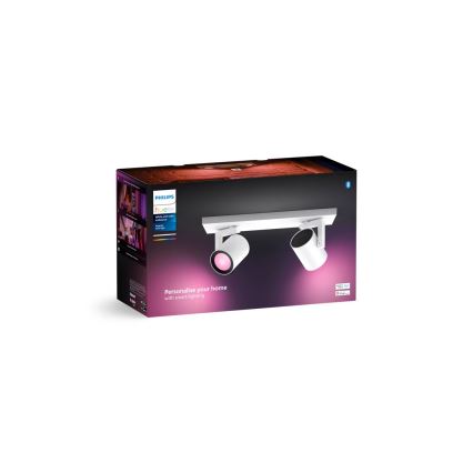 Philips - LED RGBW Димируем спот Hue ARGENTA 2xGU10/4,2W/230V 2000-6500K