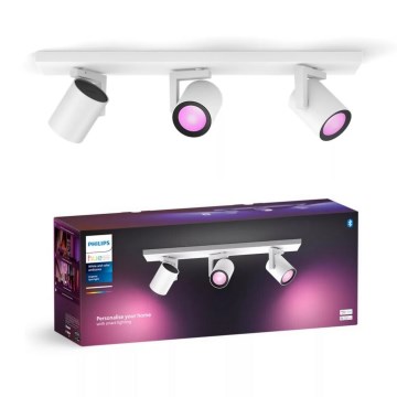 Philips - LED RGBW Димируем спот Hue ARGENTA 3xGU10/4,2W/230V 2000-6500K