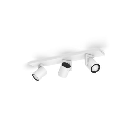 Philips - LED RGBW Димируем спот Hue ARGENTA 3xGU10/4,2W/230V 2000-6500K