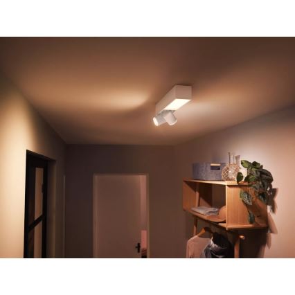 Philips - LED RGBW Димируем спот Hue CENTRIS 2xGU10/4,2W/230V+ LED/11W