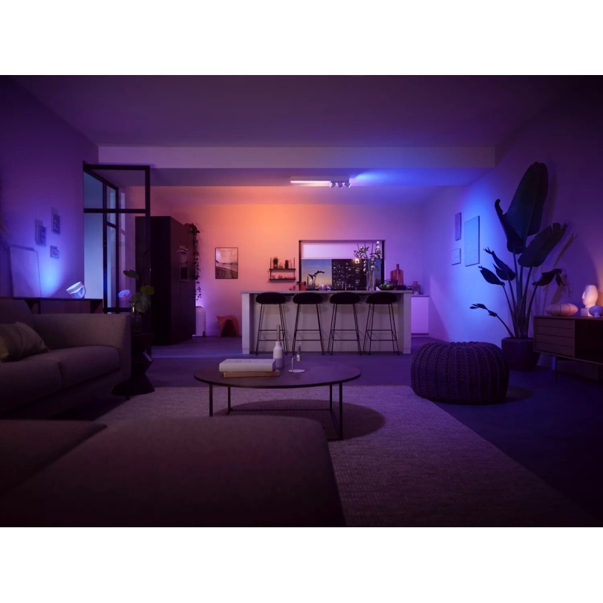 Philips - LED RGBW Димируем спот Hue CENTRIS 3xGU10/4,2W/230V + LED/11W 2000-6500K