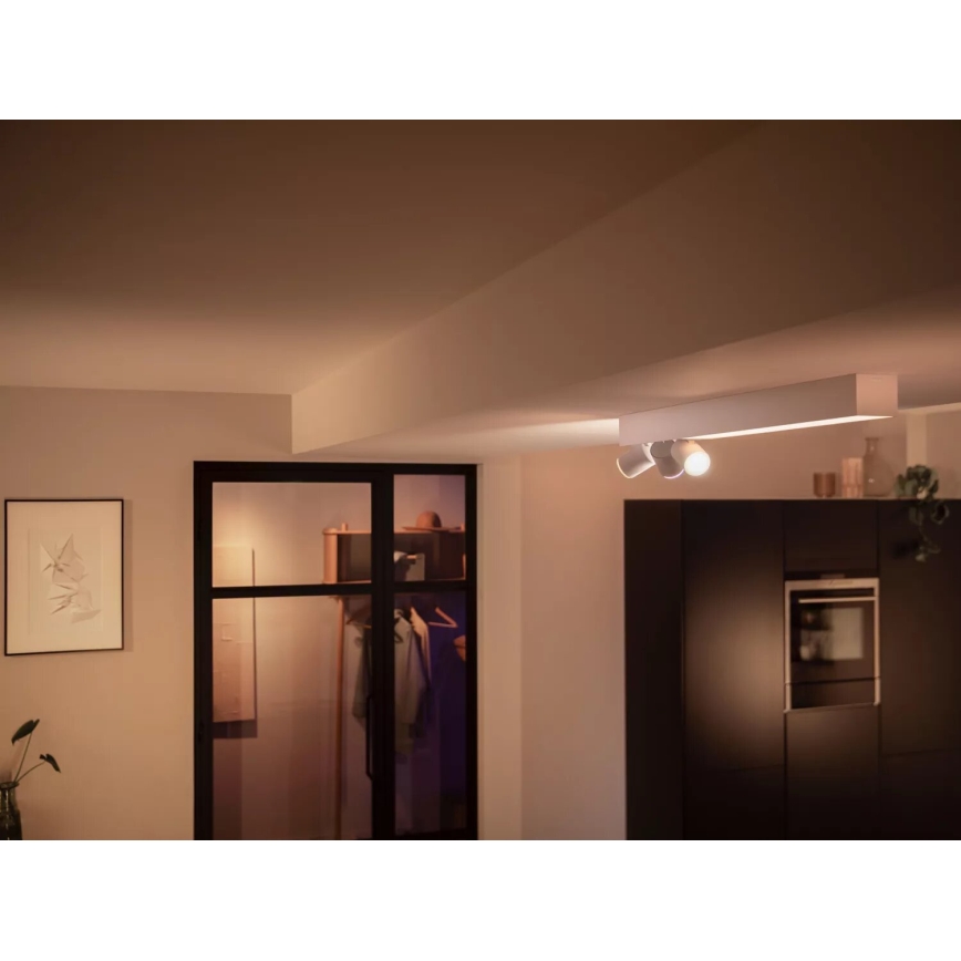 Philips - LED RGBW Димируем спот Hue CENTRIS 3xGU10/4,2W/230V + LED/11W 2000-6500K