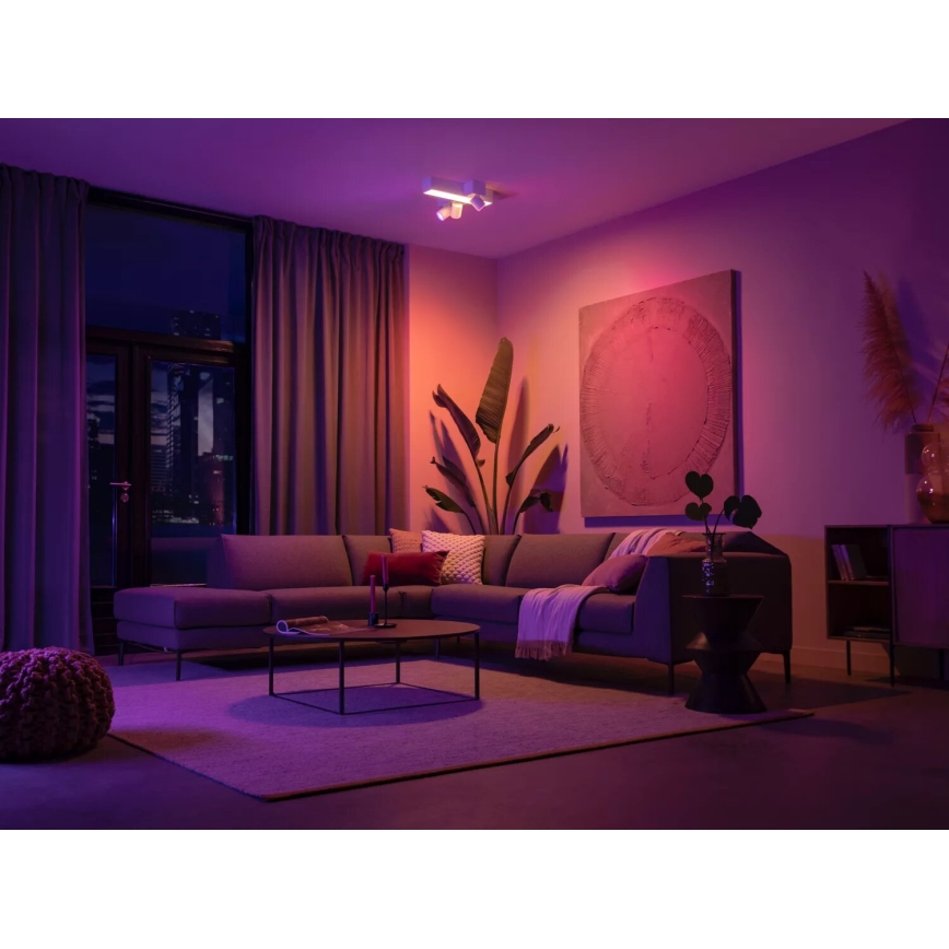 Philips - LED RGBW Димируем спот Hue CENTRIS 3xGU10/4,2W/230V + LED/11W 2000-6500K