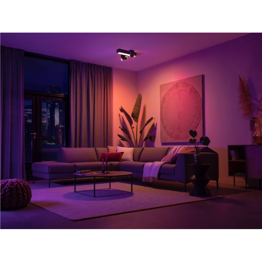 Philips - LED RGBW Димируем спот Hue CENTRIS 3xGU10/4,2W/230V + LED/11W 2000-6500K