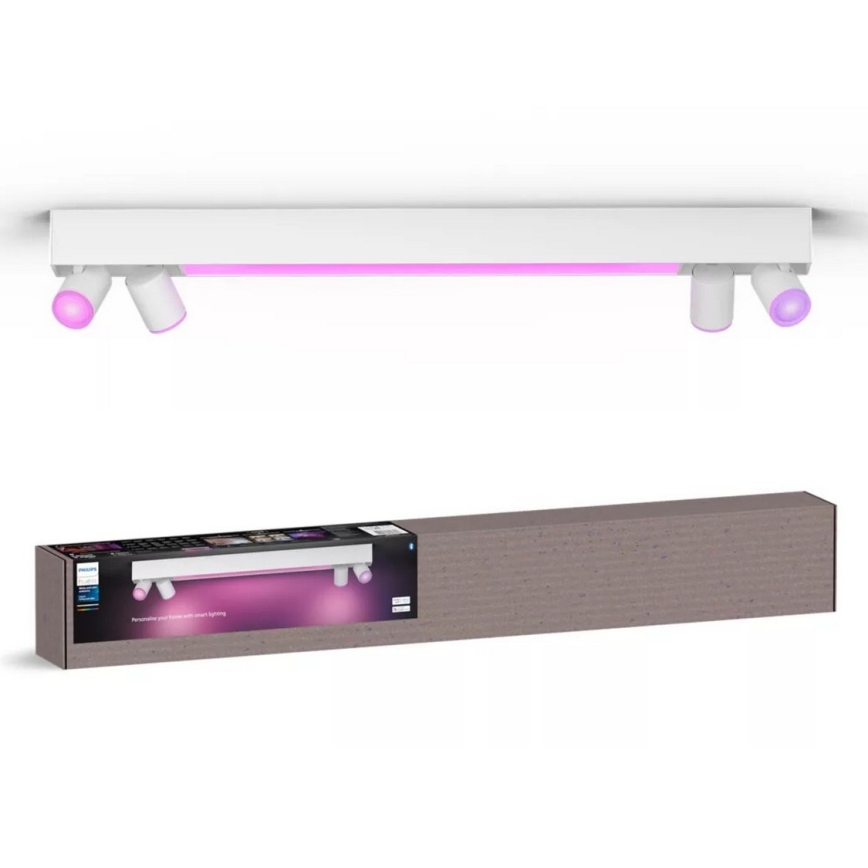 Philips - LED RGBW Димируем спот Hue CENTRIS 4xGU10/4,2W/230V + LED/11W 2000-6500K
