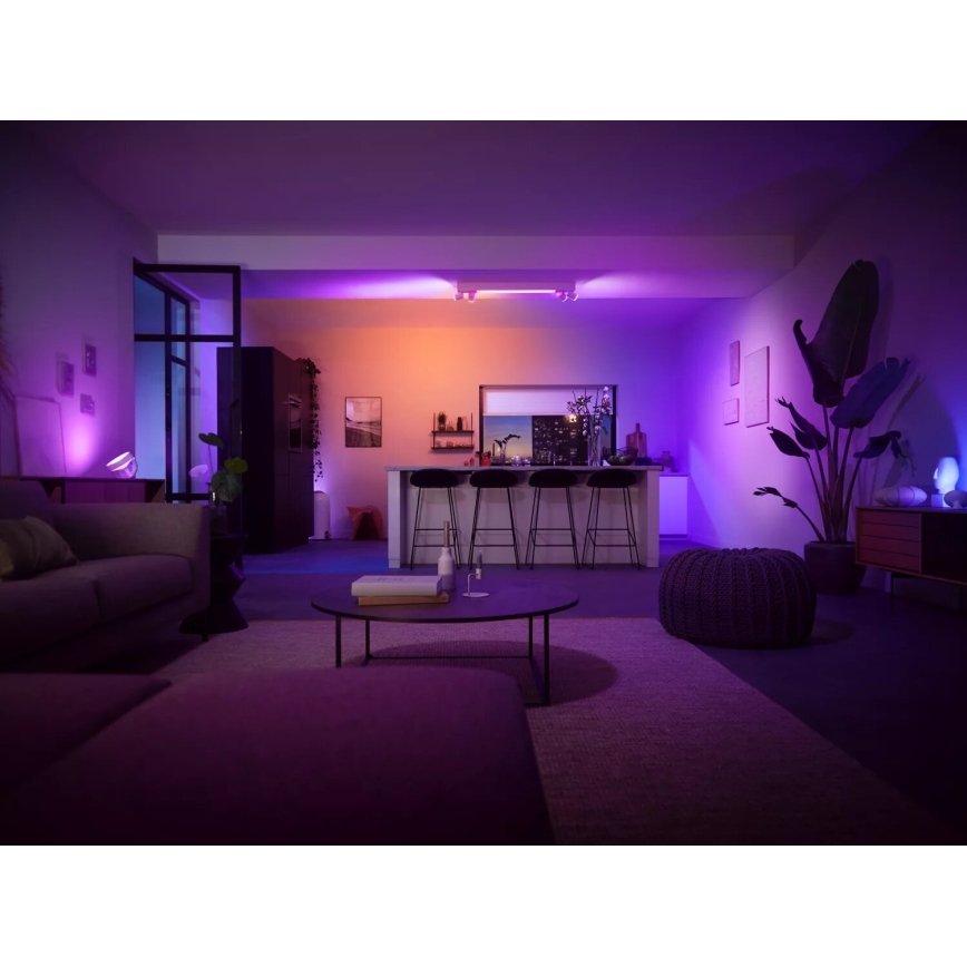 Philips - LED RGBW Димируем спот Hue CENTRIS 4xGU10/4,2W/230V + LED/11W 2000-6500K