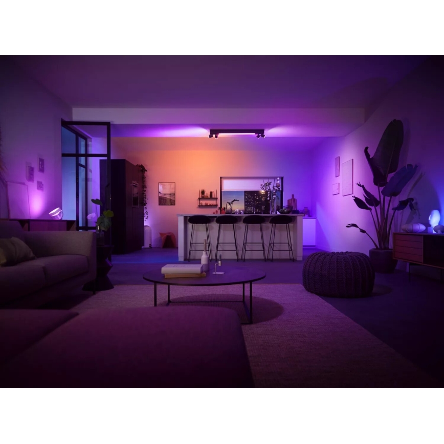 Philips - LED RGBW Димируем спот Hue CENTRIS 4xGU10/4,2W/230V + LED/11W 2000-6500K