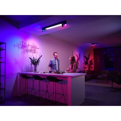 Philips - LED RGBW Димируем спот Hue CENTRIS 4xGU10/4,2W/230V + LED/11W 2000-6500K
