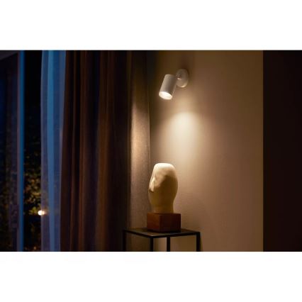 Philips - LED RGBW Димируем спот Hue FUGATO 1xGU10/4,2W/230V 2000-6500K бял