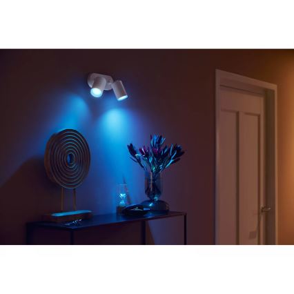 Philips - LED RGBW Димируем спот Hue FUGATO 2xGU10/4,2W/230V 2000-6500K бял