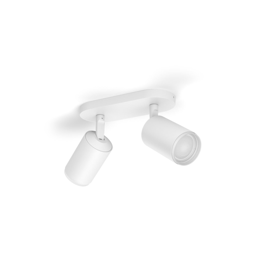 Philips - LED RGBW Димируем спот Hue FUGATO 2xGU10/4,2W/230V 2000-6500K бял