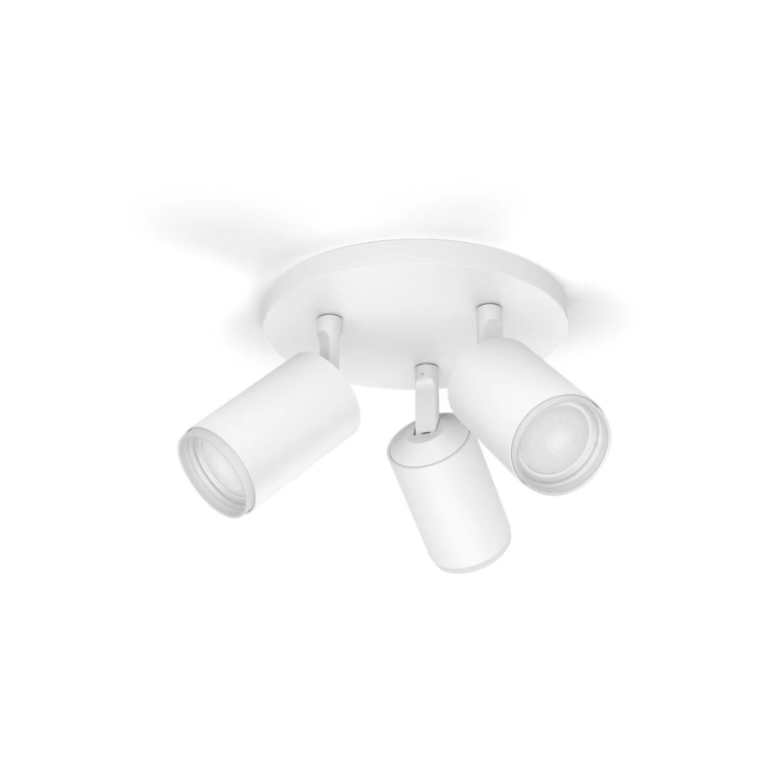 Philips - LED RGBW Димируем спот Hue FUGATO 3xGU10/4,2W/230V 2000-6500K бял