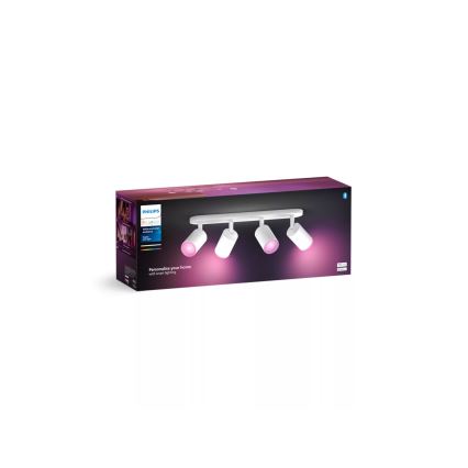 Philips - LED RGBW Димируем спот Hue FUGATO 4xGU10/4,2W/230V 2000-6500K бял