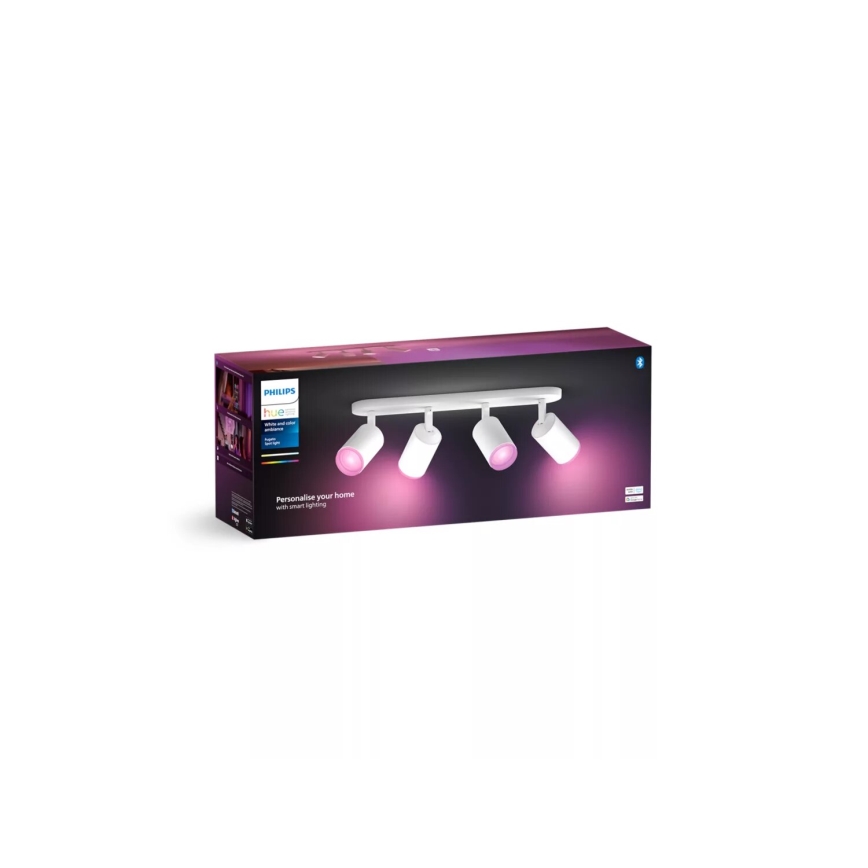 Philips - LED RGBW Димируем спот Hue FUGATO 4xGU10/4,2W/230V 2000-6500K бял