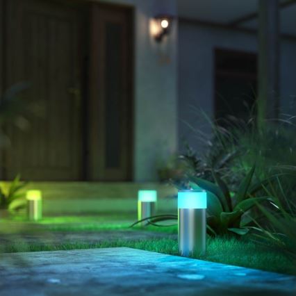 Philips - LED RGBW Димируема екстериорна лампа Hue CALLA LED/8W/230V IP44