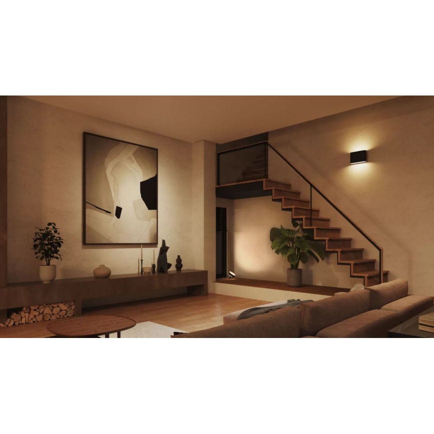Philips - LED RGBW Димируем екстериорен аплик Hue DYMERA 2xLED/10,2W/230V 2000-6500K IP44