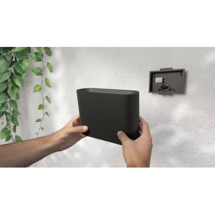 Philips - LED RGBW Димируем екстериорен аплик Hue DYMERA 2xLED/10,2W/230V 2000-6500K IP44