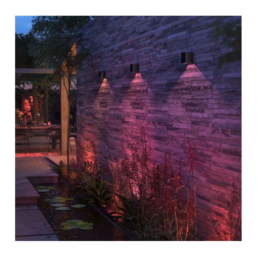 Philips - LED RGBW Димируем екстериорен аплик Hue RESONATE LED/8W/230V 2000–6500K IP44