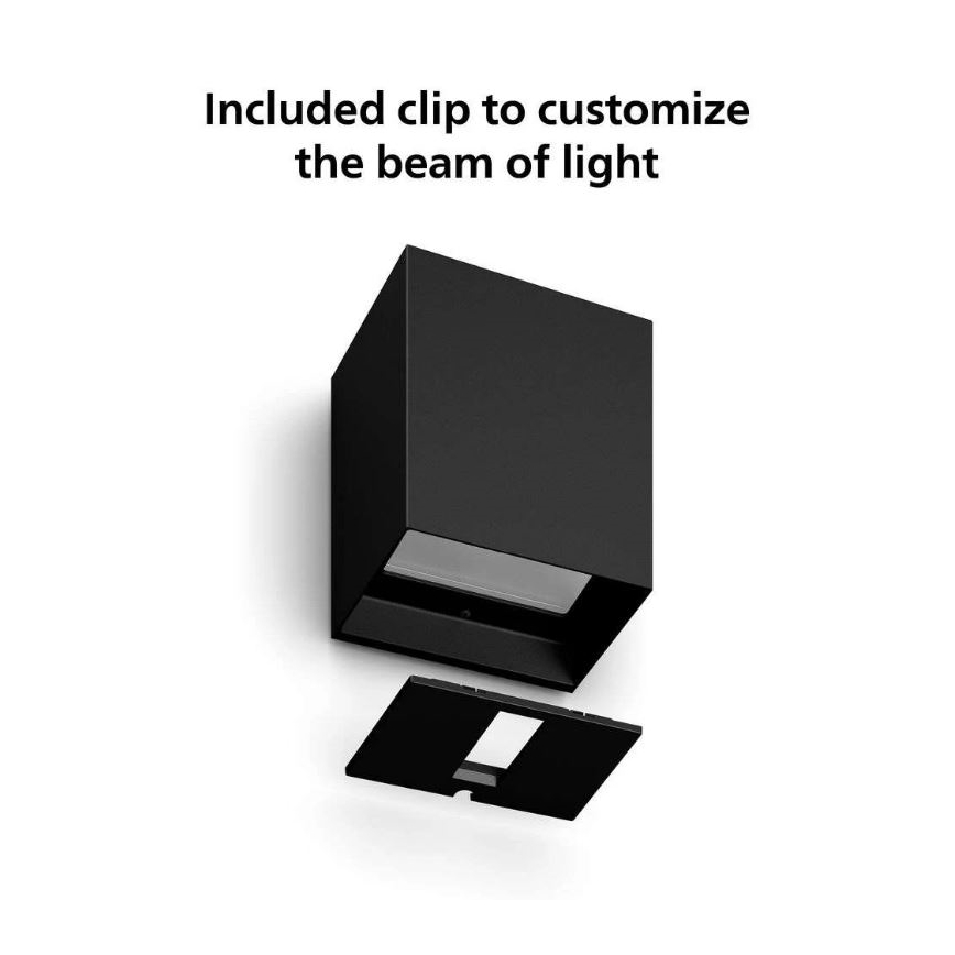 Philips - LED RGBW Димируем екстериорен аплик Hue RESONATE LED/8W/230V 2000–6500K IP44