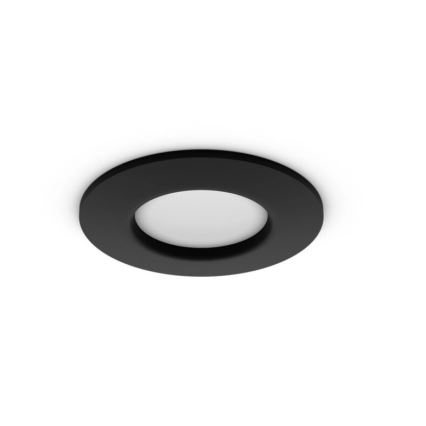 Philips - LED RGBW Димируема лампа за окачен таван на баня Hue SLIM LED/8,3W/230V 2000-6500K IP44 черен