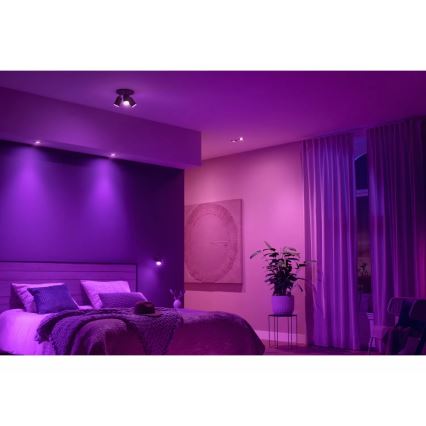 Philips - LED RGBW Димируема лампа за вграждане Hue CENTURA 1xGU10/4,2W/230V 2000-6500K