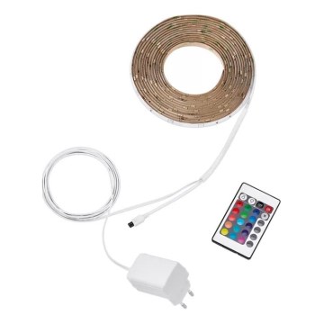 Philips - LED RGBW Димируема лента 5м LED/12W/230V + дистанционен контрол