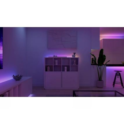 Philips - LED RGBW димируема лента Hue ESSENTIAL White And Color Ambiance 5m LED/19W/230V 2200-6500K