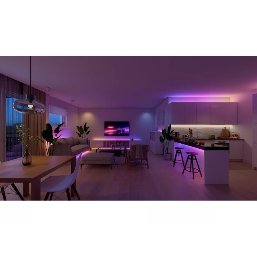 Philips - LED RGBW димируема лента Hue ESSENTIAL White And Color Ambiance 5m LED/19W/230V 2200-6500K