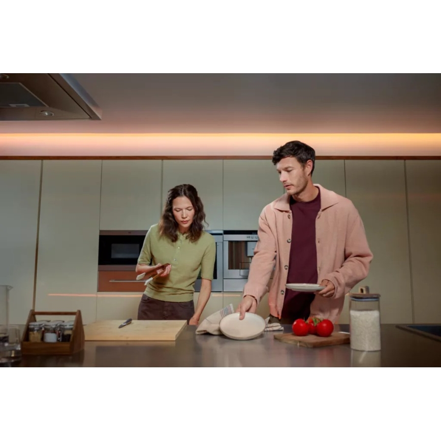 Philips - LED RGBW димируема лента Hue FLUX 3+2m LED/48,5W/230V 2200-6500K