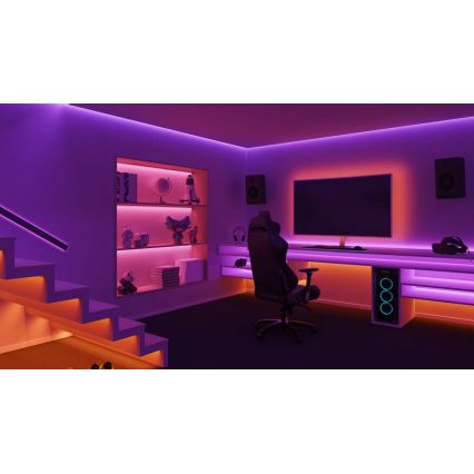 Philips - LED RGBW Димируема лента Hue WHITE AND COLOR AMBIANCE 5m LED/20W/230V 2000-6500K
